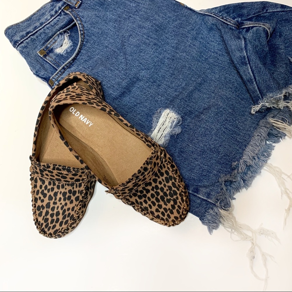 Cheetah Print Mocassins